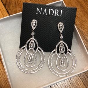 Nadri Chandelier Earrings